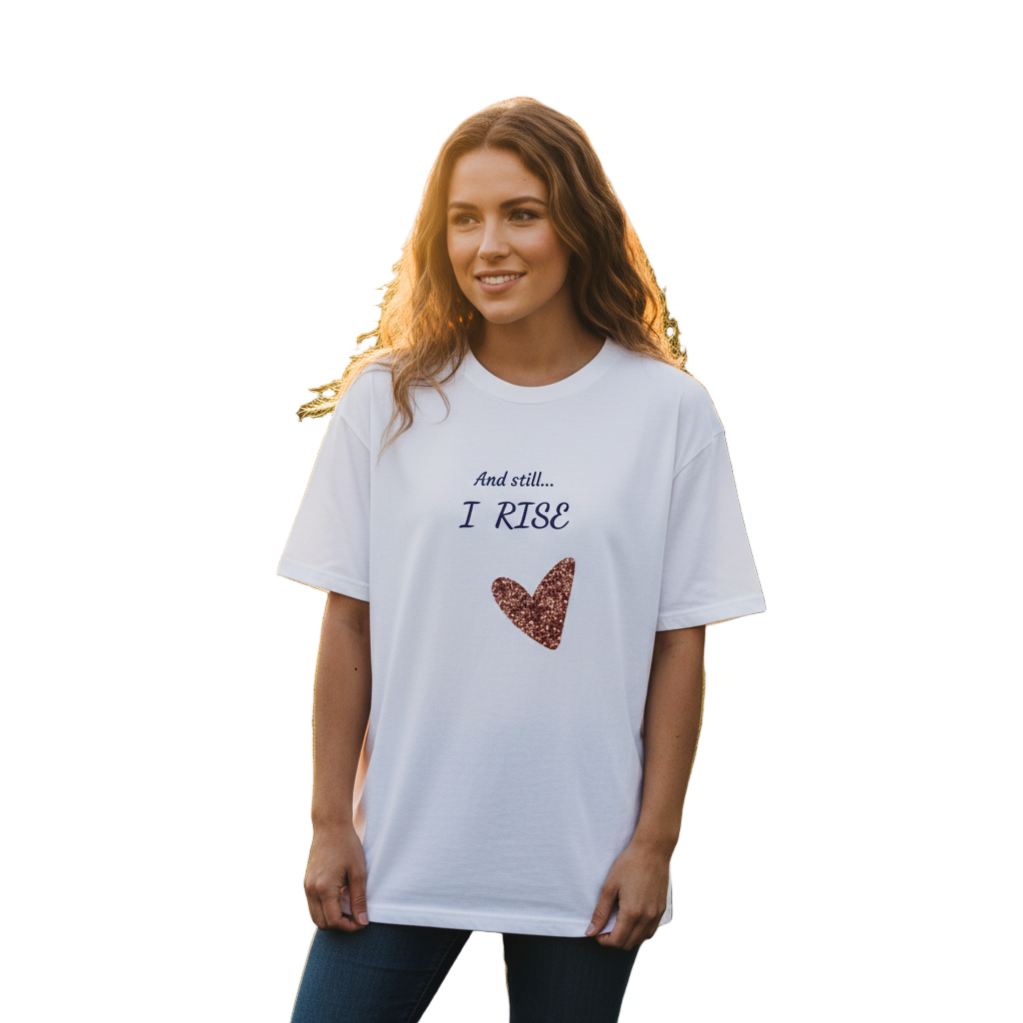 Womens heavyweight boyfriend tee