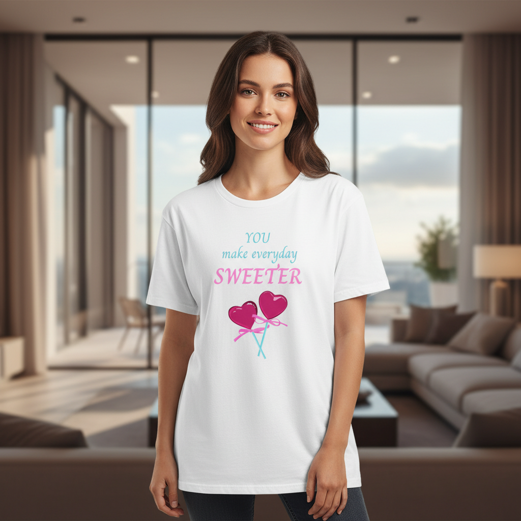 You Make Everyday Sweeter Mockup